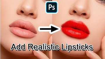 Add realistic lipsticks in photoshop #shorts #tutorial #viral