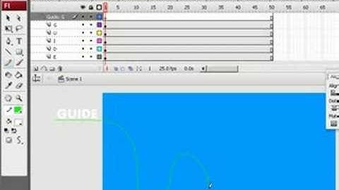 Motion Guide on text