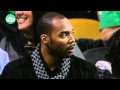 Chris wilcox watching boston celtics vsmilwaukee bucks