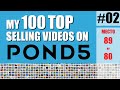 #02 MY 100 TOP SELLING VIDEOS ON POND5 - ТОП 100 МОИХ ПРОДАЖ ВИДЕО НА ПОНД5 2007-2020 ГОДА