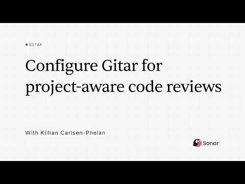 Configure Gitar for project-aware code reviews