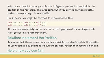 Fixing the get_rect() Issue in Pygame