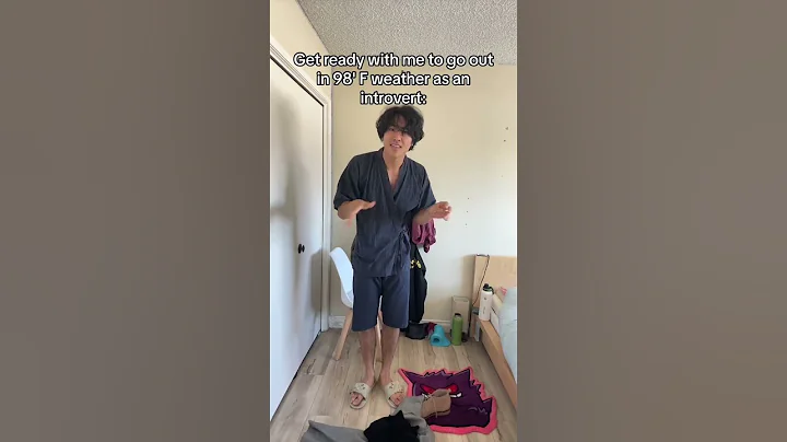 Introverts getting ready to go out #comedy #relatable #funnymemes #readchoi #skit #introvert #ootd