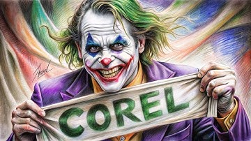 Creative Portrait Art - How to learn CorelDRAW step by step - Ahsan SAbri