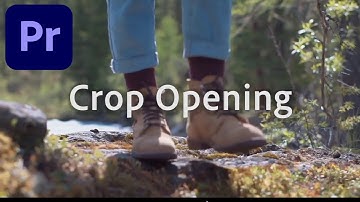 How to Add Crop Opening Transition effect in Premiere Pro CC