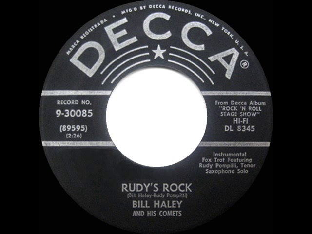 Bill Haley & His Comets - Rudy's Rock  (1956) INSTRUMENTAL