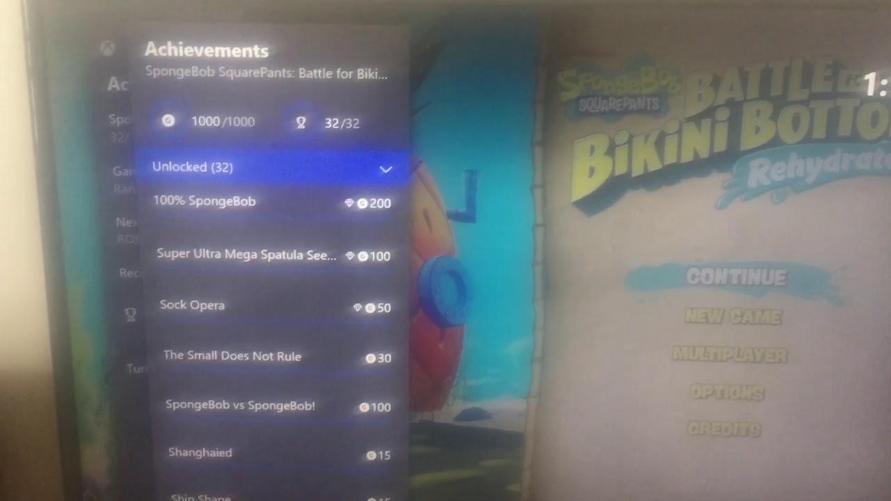 I collected all the achievements in SpongeBob SquarePants: Battle for ...