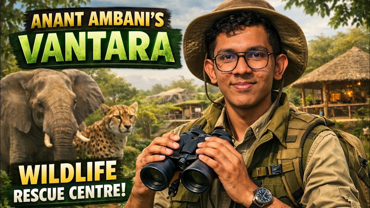 VANTARA: Inside Anant Ambani’s Secret Wildlife Project  (Hindi)