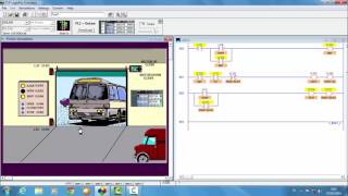 Membuat Program Door Simulator Dengan Simulasi Logixpro
