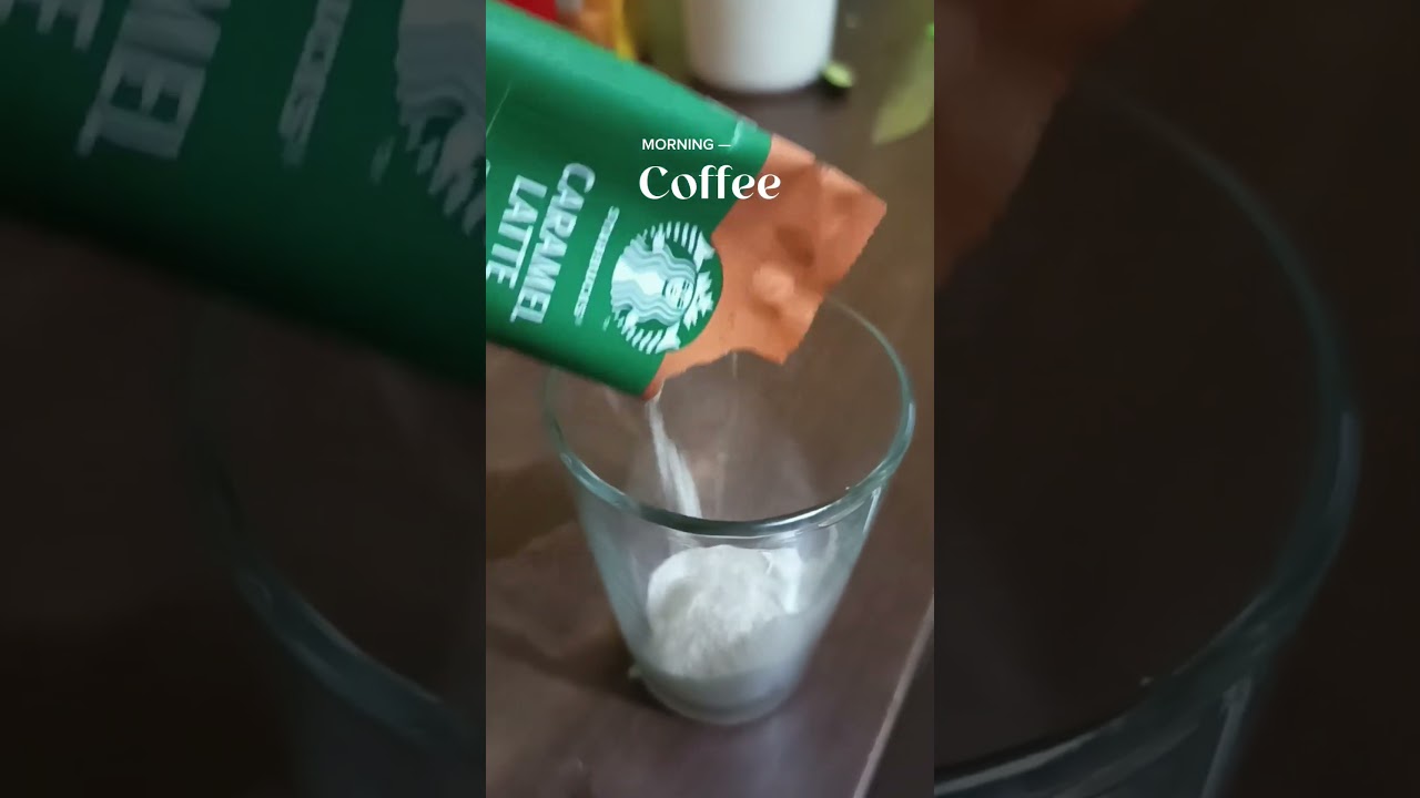 10K Caramel Latte • Starbucks Sachet 