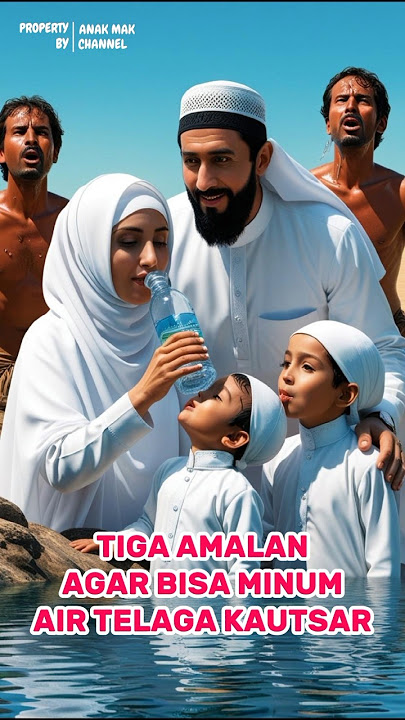 3 Amalan  Untuk Bisa Minum Langsung Air Telaga Kautsar #shortvideo #feedshorts #telagakautsar