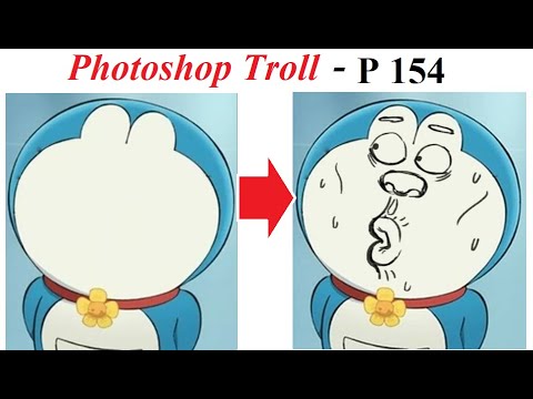 Ảnh Chế 💓 Photoshop Troll (P 154), Draw a face for Doraemon, James Fridman | Khái quát các kiến thức về ảnh troll face đầy đủ nhất