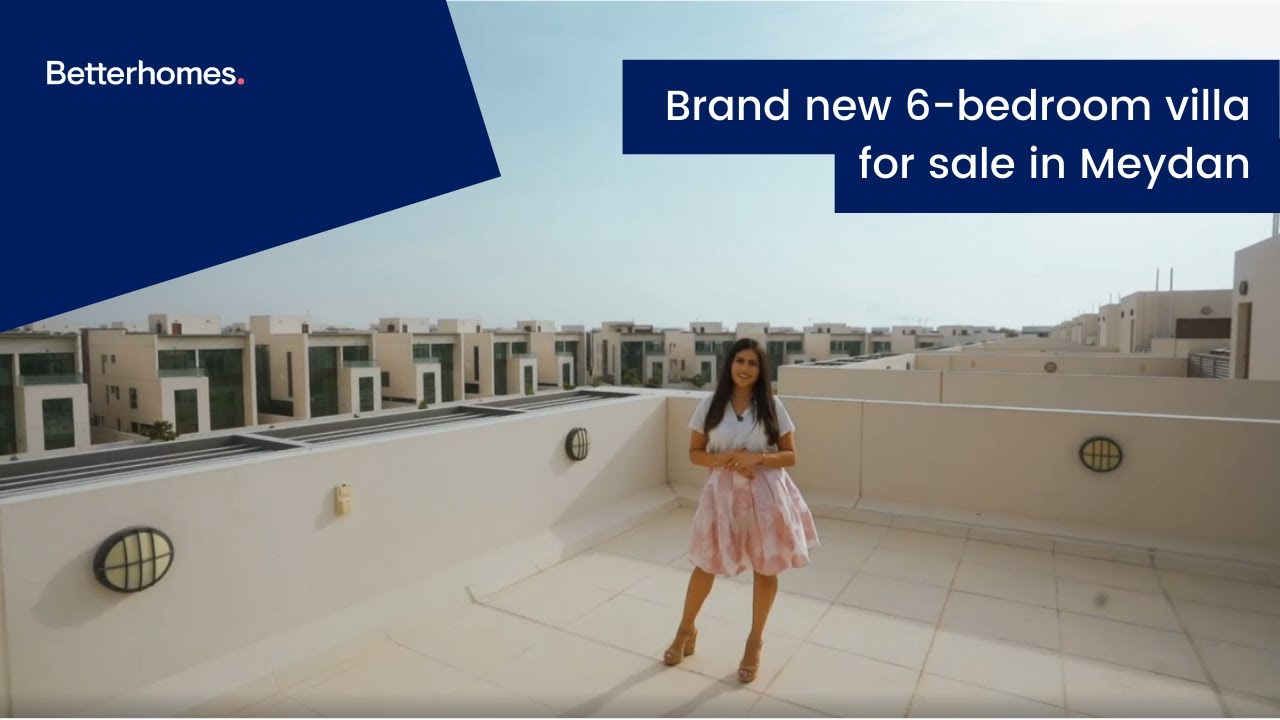 6BR villa in Meydan with the lowest price in the market.