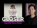 Closer (Male Part Only - Karaoke) - The Chainsmokers ft. Halsey