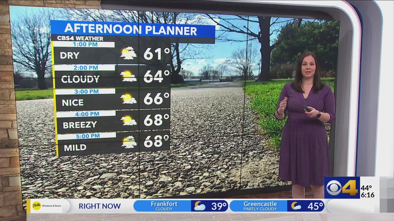 Warming up this Friday, tracking storm chances for Easter weekend - YouTube