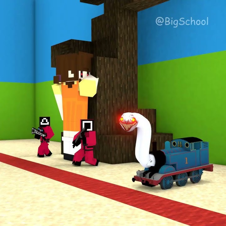 When Choo Choo Charles vs Thomas The Train Plays Squid Game Red Light Green Light |