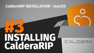 Tutorial | CalderaRIP installation on macOS: #3 Installing CalderaRIP
