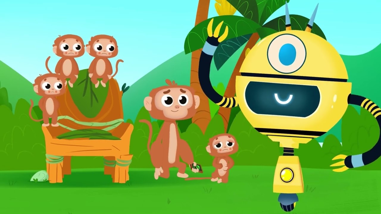 🐵 Wonjo Kids Collection: Five Little Monkeys & More Fun Songs! 🎶 | Sing, Dance & Learn 🌟