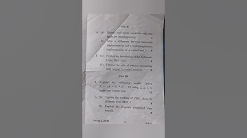 BCA IInd sem||Computer Organisation Paper-2019||Unique Programmer||