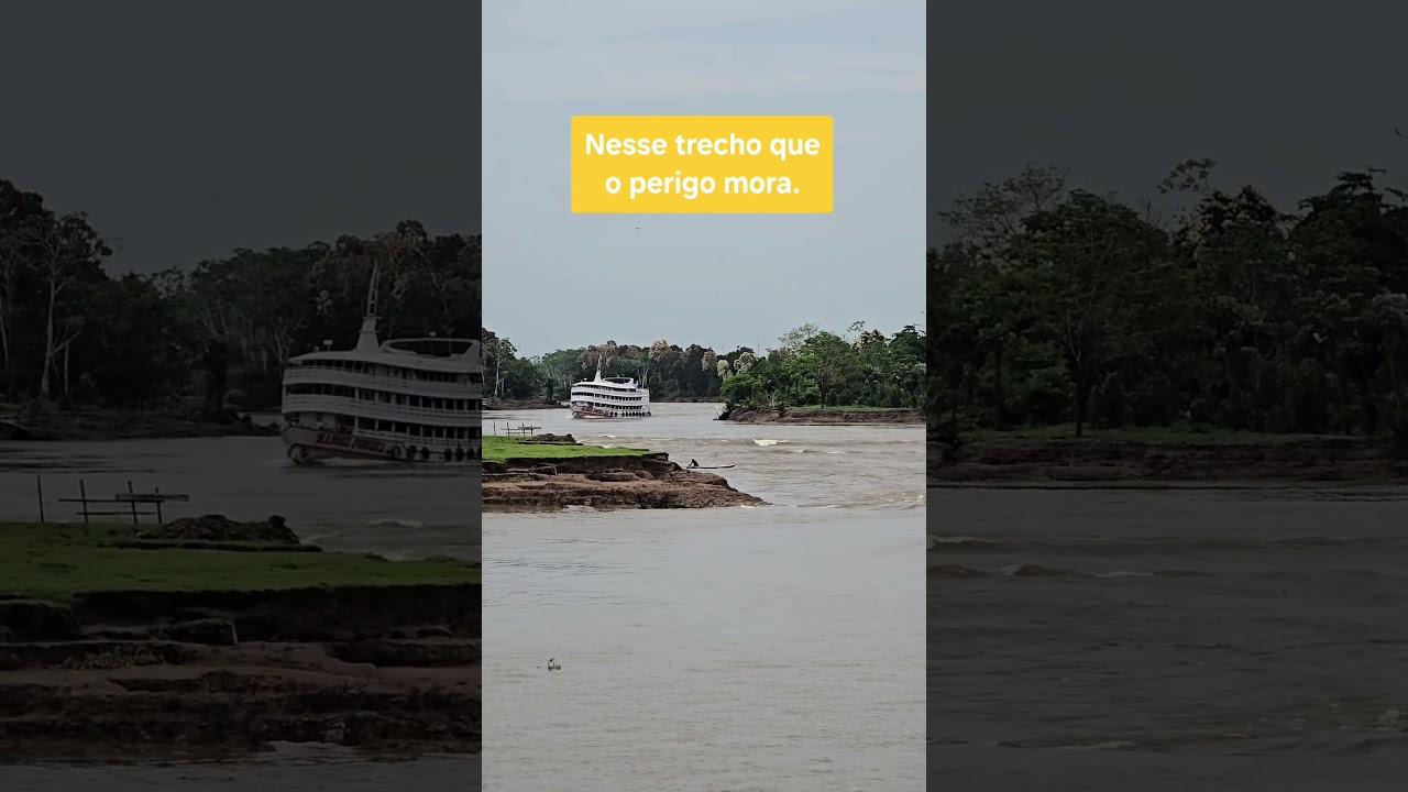 Furo do Paracuuba no Amazonas.