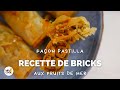 Recette de brick ou briouates aux crevettes poireaux et champignons cuisson au four