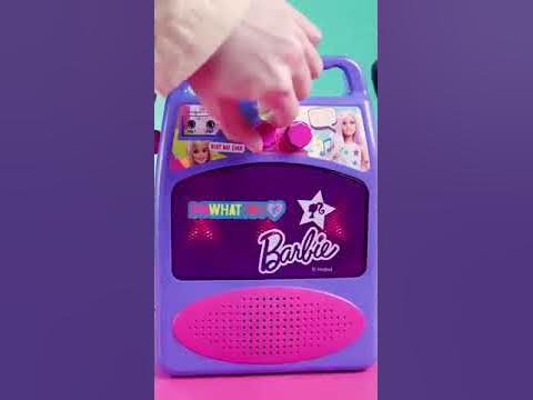 Meu Primeiro Karaokê Caixa De Música Barbie Com Luz Fun - Game1