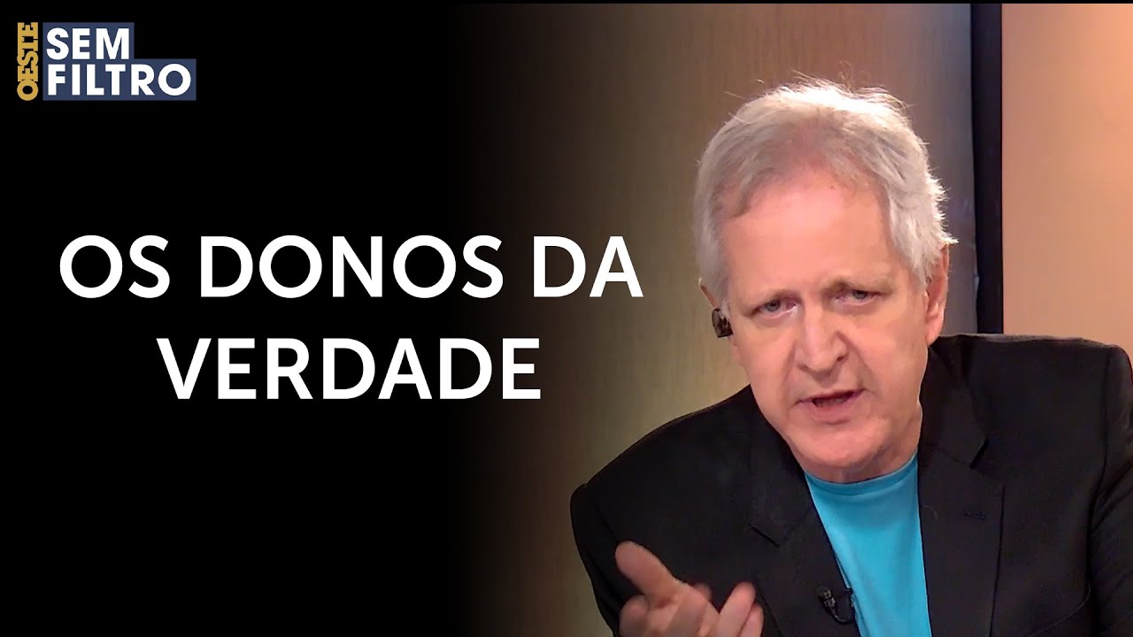 Augusto Nunes: “Tenho pena de quem não tem dúvidas”