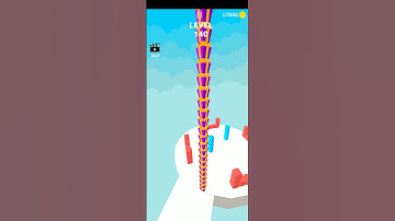 Cube stacker surfer Epic android and iOS gameplay level 140