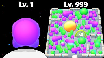 Satisfying ASMR Idle Game - BLOB FACTORY (Blob Merge 3D)