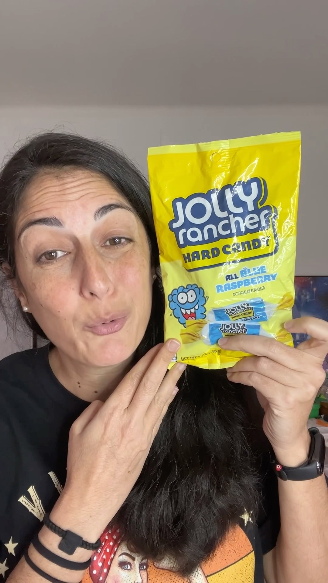 Algodón de Jolly Rancher ? #cottoncandy #algodondeazucar #shorts