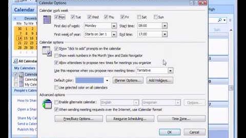How to add UK Bank Holidays to your Outlook 2007 Calendar.