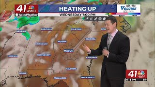 Temperatures climb more Wednesday