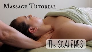 Massage Tutorial The Scalenes