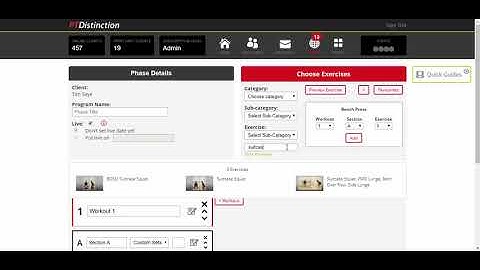 Improvement to Exercise Search on PT Distinction