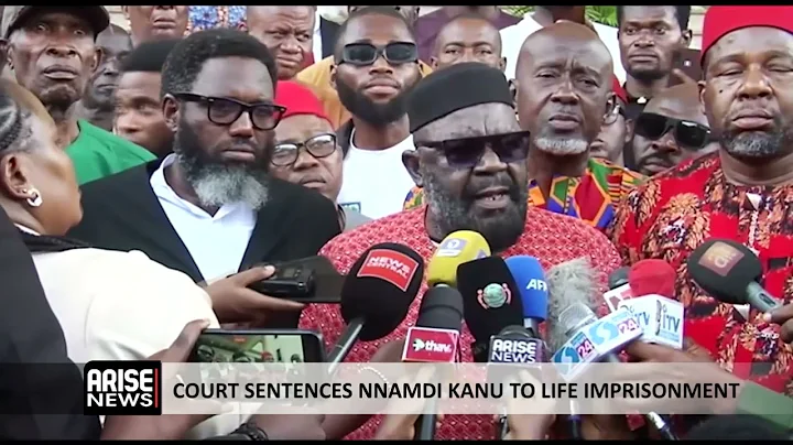 COURT SENTENCES NNAMDI KANU TO LIFE IMPRISONMENT