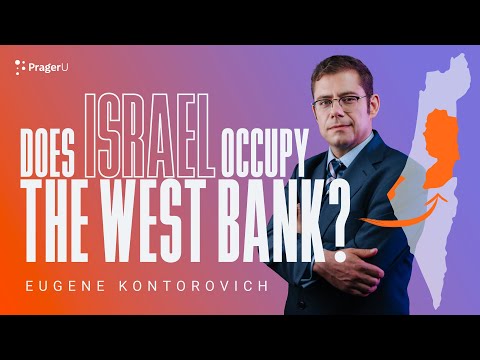 Does Israel Occupy The West Bank?