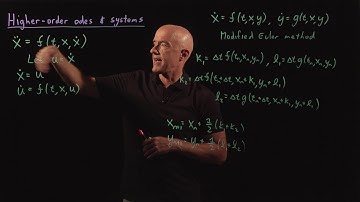Higher-order ODEs and Systems | Lecture 53 | Numerical Methods for Engineers