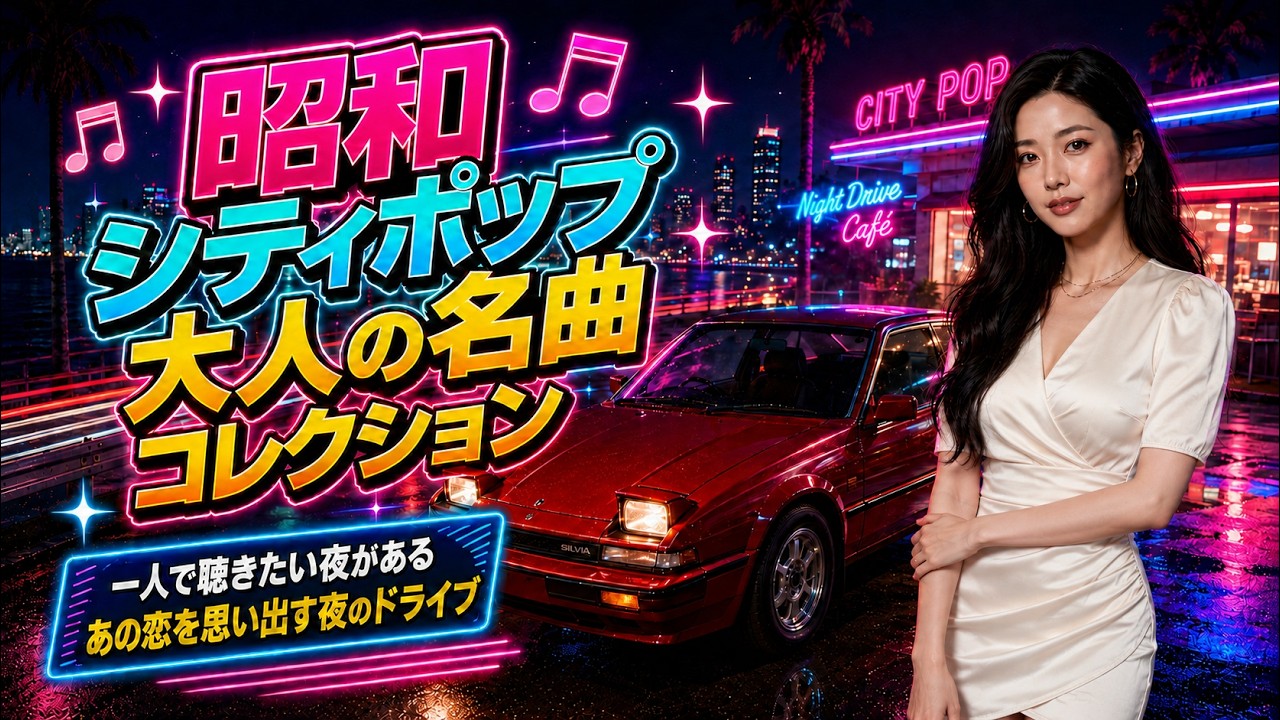 昭和シティポップ・ナイトドライブ | あの人と走った夜を思い出す名曲
