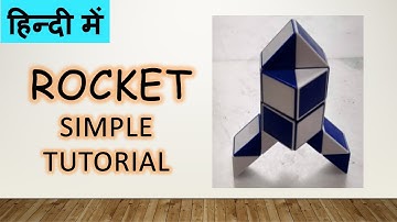 I Made a ROCKET From a SNAKE CUBE! TUTORIAL(HINDI)