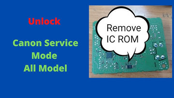 How to Fix Canon Service Mode Locked All model