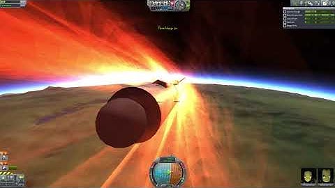Kerbal Space Program crash landing