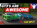 iRacing's GT3's at Summit Point! Great Racing!!