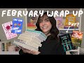 February Reading Wrap Up 🥰📖| TBR Takedown