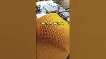 How FAKE Honeycomb Is Made? 🍯😳 #shorts