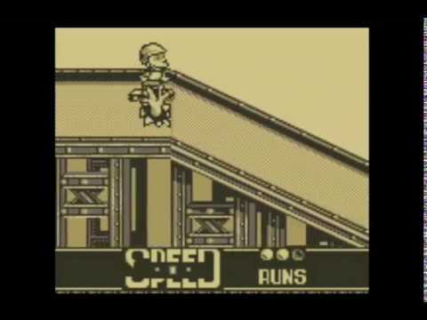 THE SIMPSONS - BART VS THE JUGGERNAUTS (GB) [589] GAMEPLAY