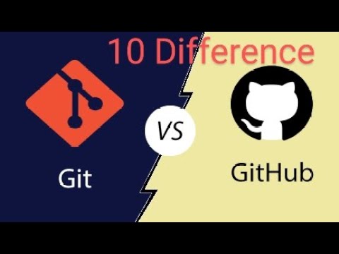 Git vs GitHub - YouTube