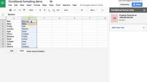 Using Google Sheets to Randomize a List to Create Secret Santa Pairs AND Check for Duplicates