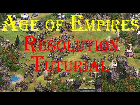 How to change the Graphics Resolution in Age of Empires Definitive Edition