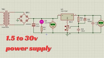 How to Simulate a LM317 Voltage Regulator in Proteus