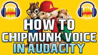 How to make Funny Chipmunks Voice By Changing Pitch in Audacity screenshot 2